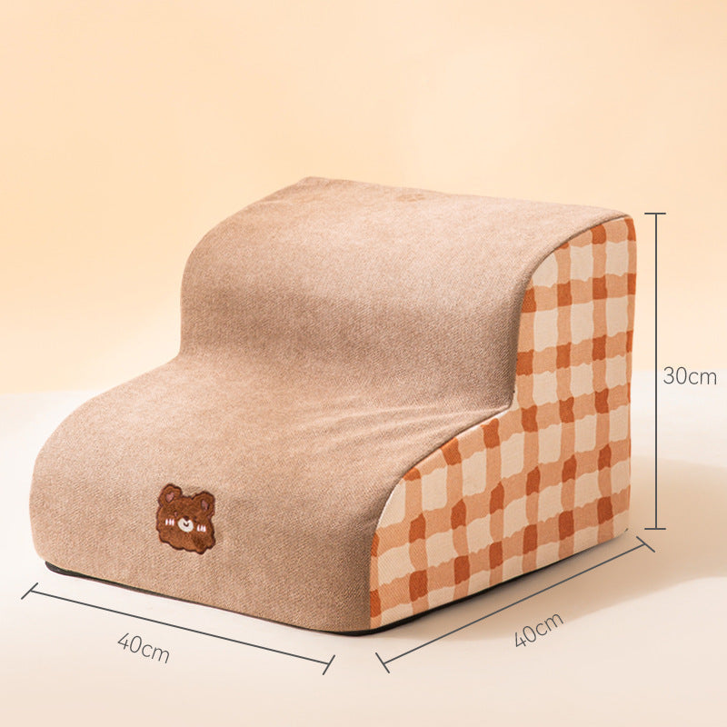 Paw Pathway: Modular Sponge Pet Stairs