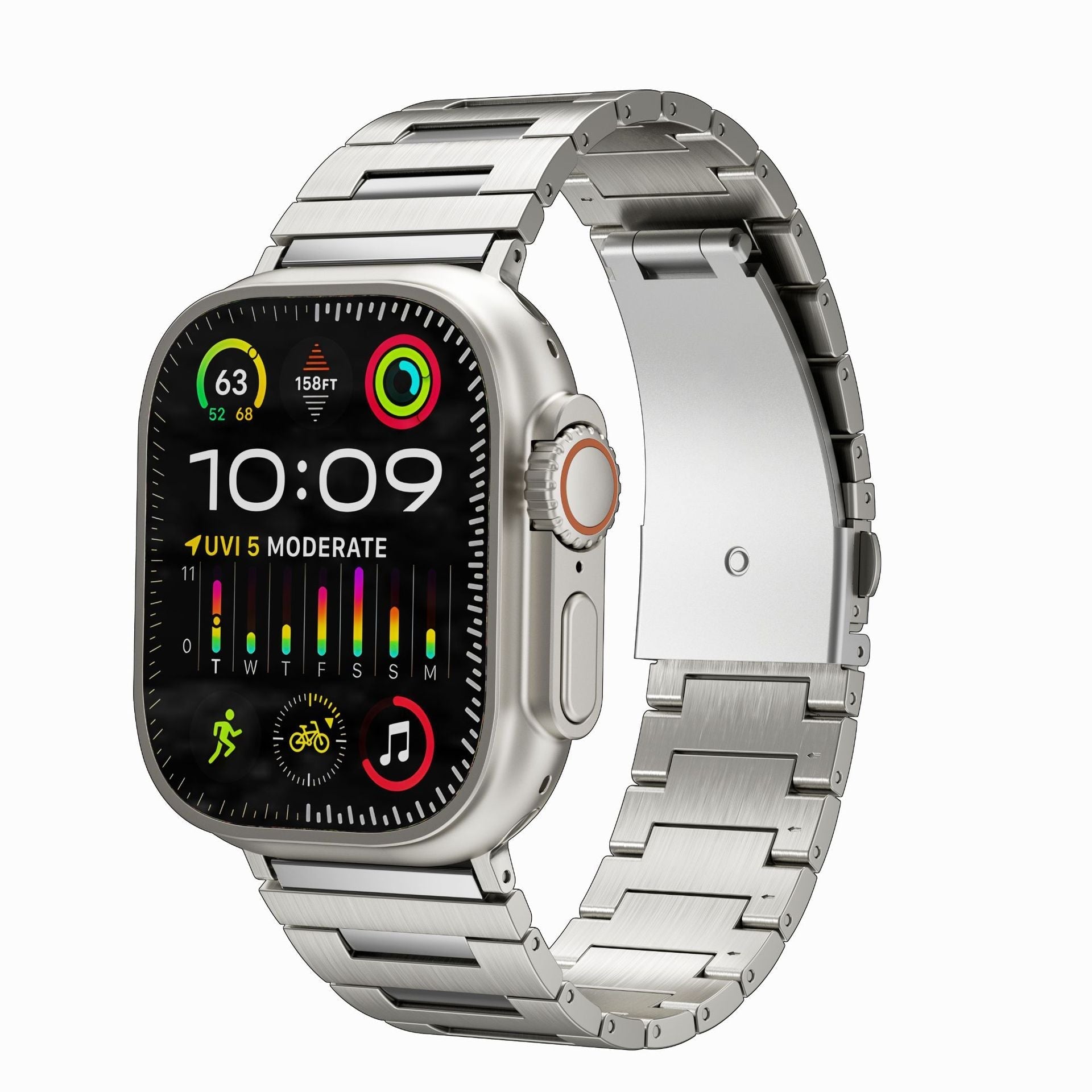 BG Titanium Band för Apple Watch