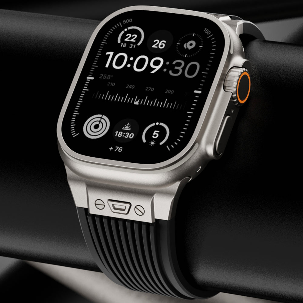 RM Designer Zjednodušený Silikonový Pásek Pro Apple Watch