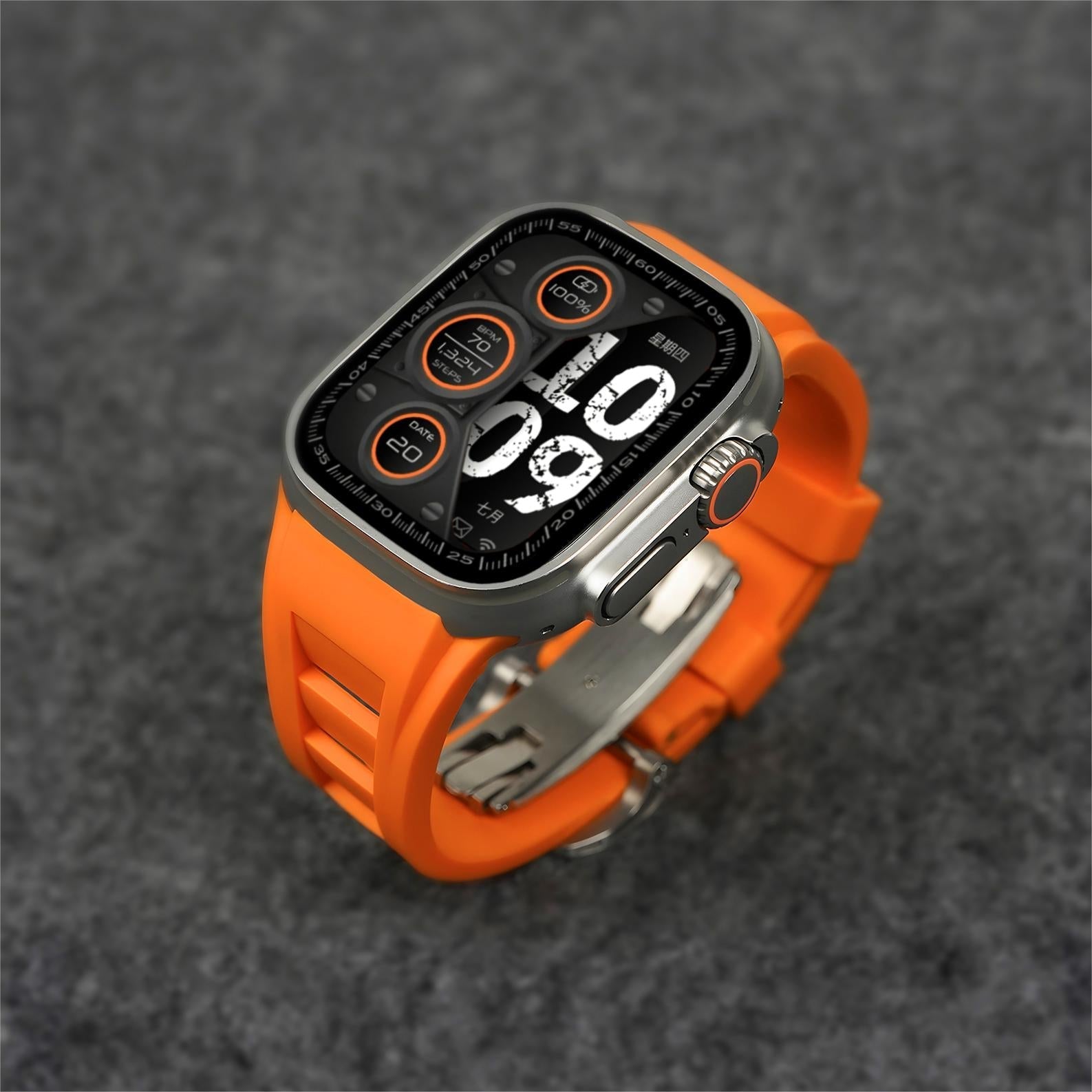 RM Sport FKM Rubber Band For Apple Watch