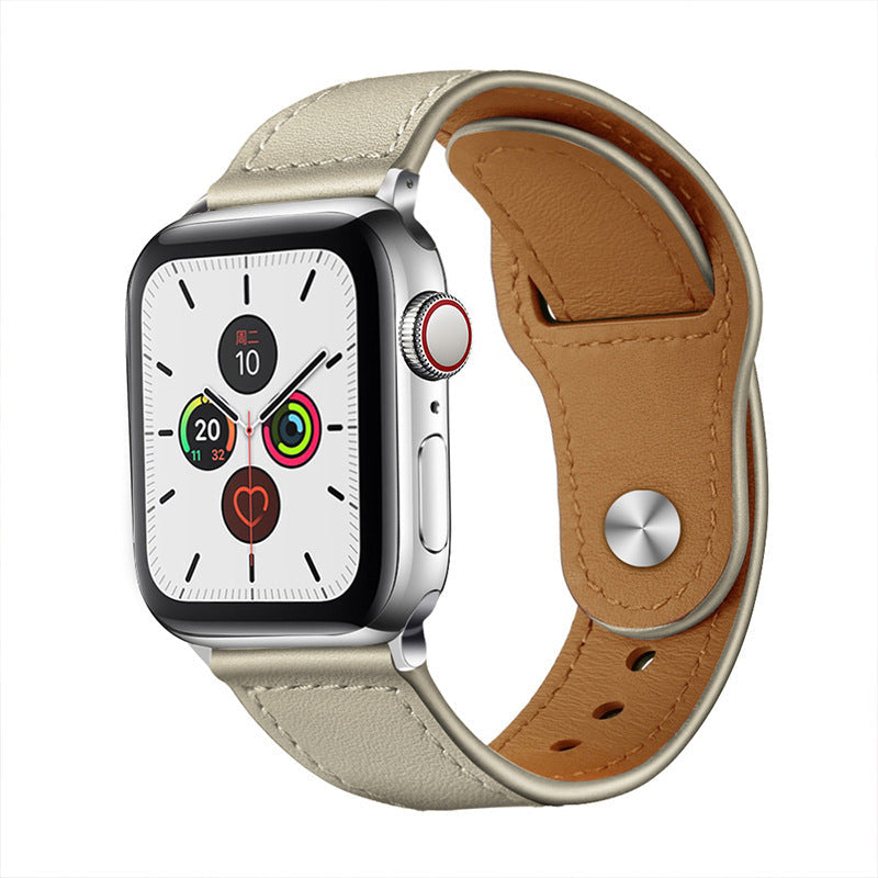 Correa de bucle de cuero para Apple Watch