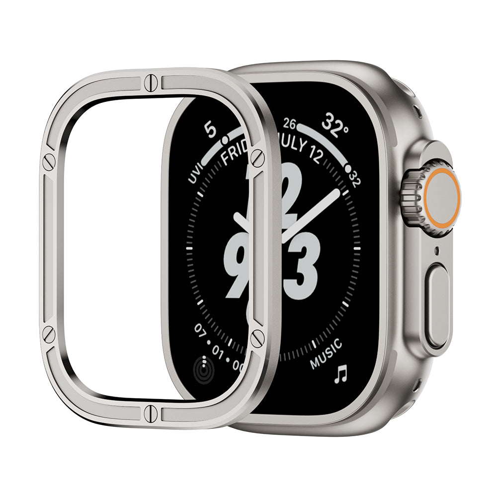 Cercle de protection des ongles en acier immortel pour Apple Watch Ultra