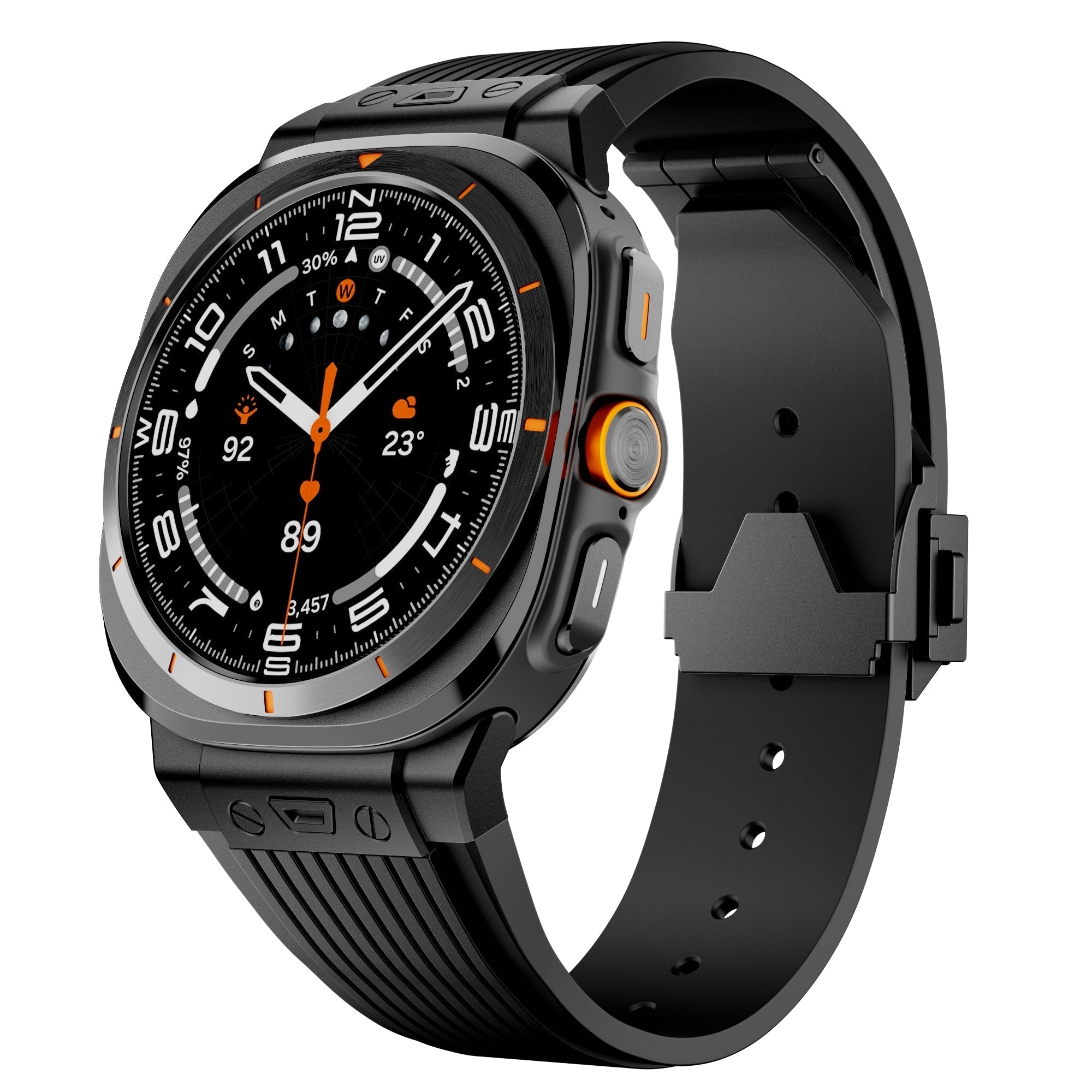 Bracelet en silicone design pour Samsung Watch Ultra