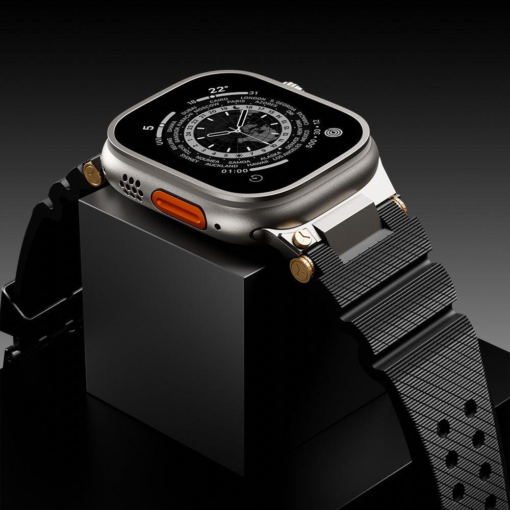 Designer Duik Silikon Band Voor Apple Watch