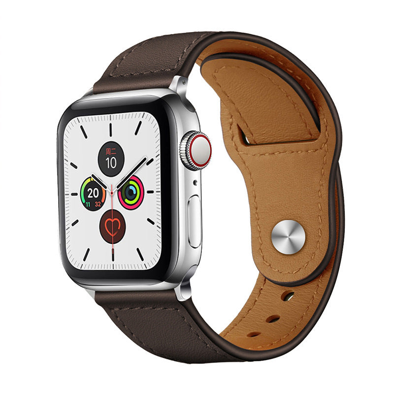 Correa de bucle de cuero para Apple Watch