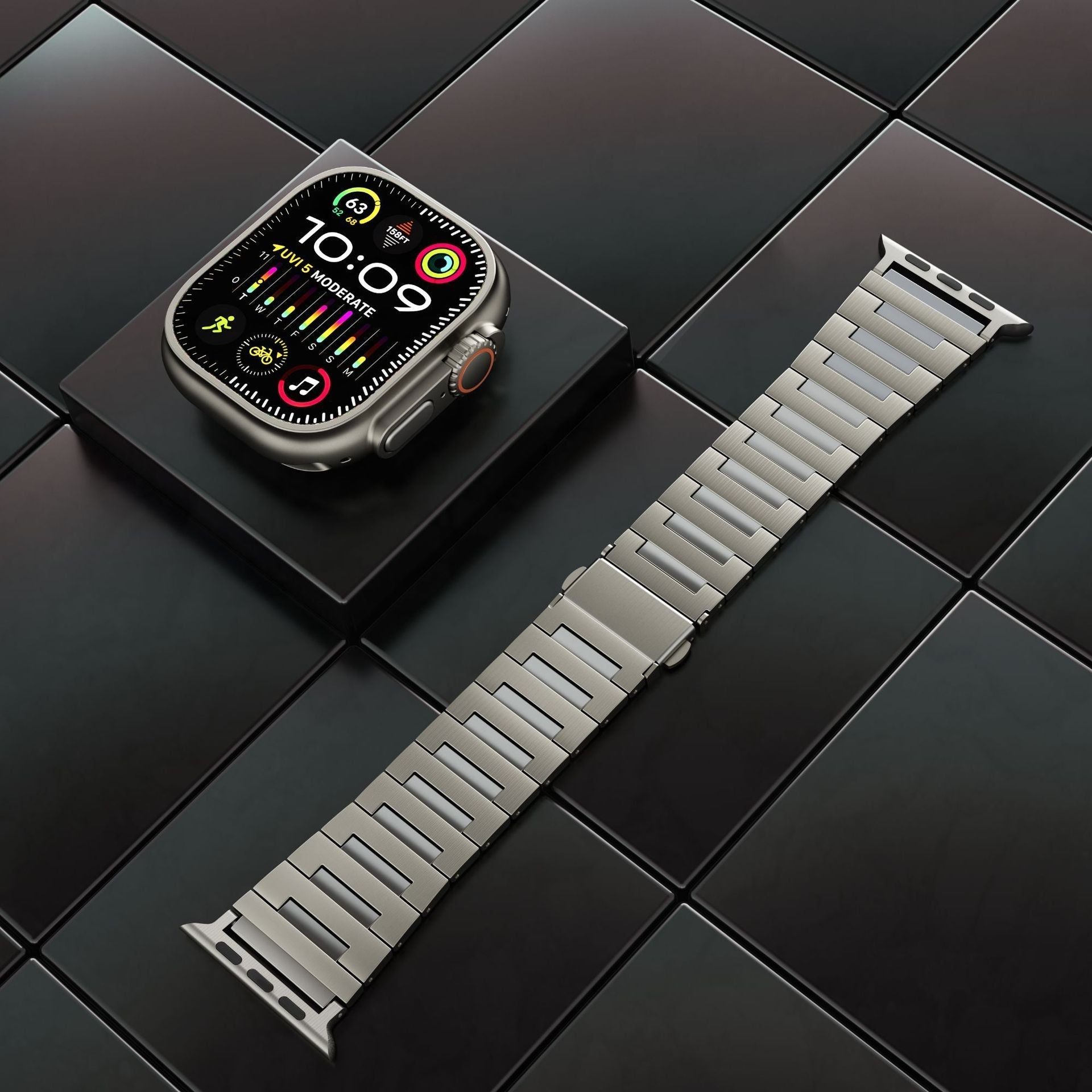 BG Fascetta in Titanio per Apple Watch