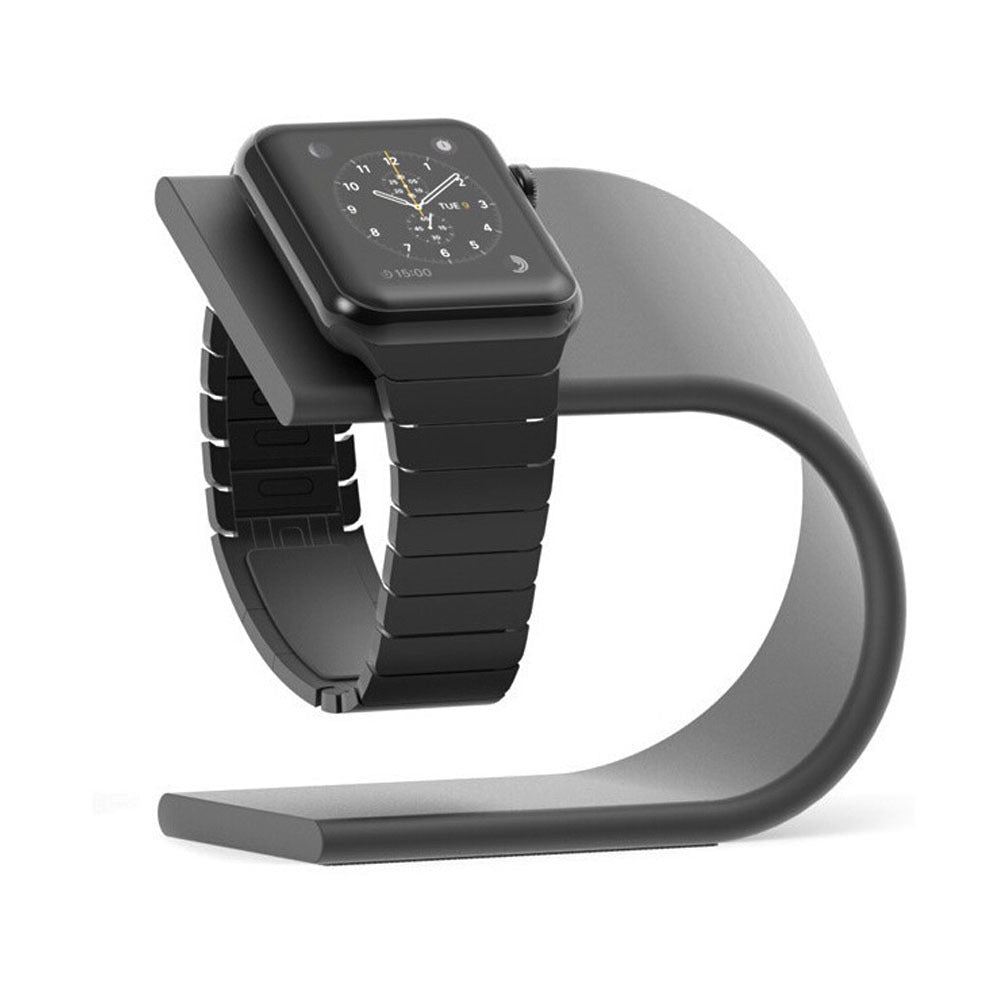 Aluminiumlegering U-formet opladerstand til Apple Watch