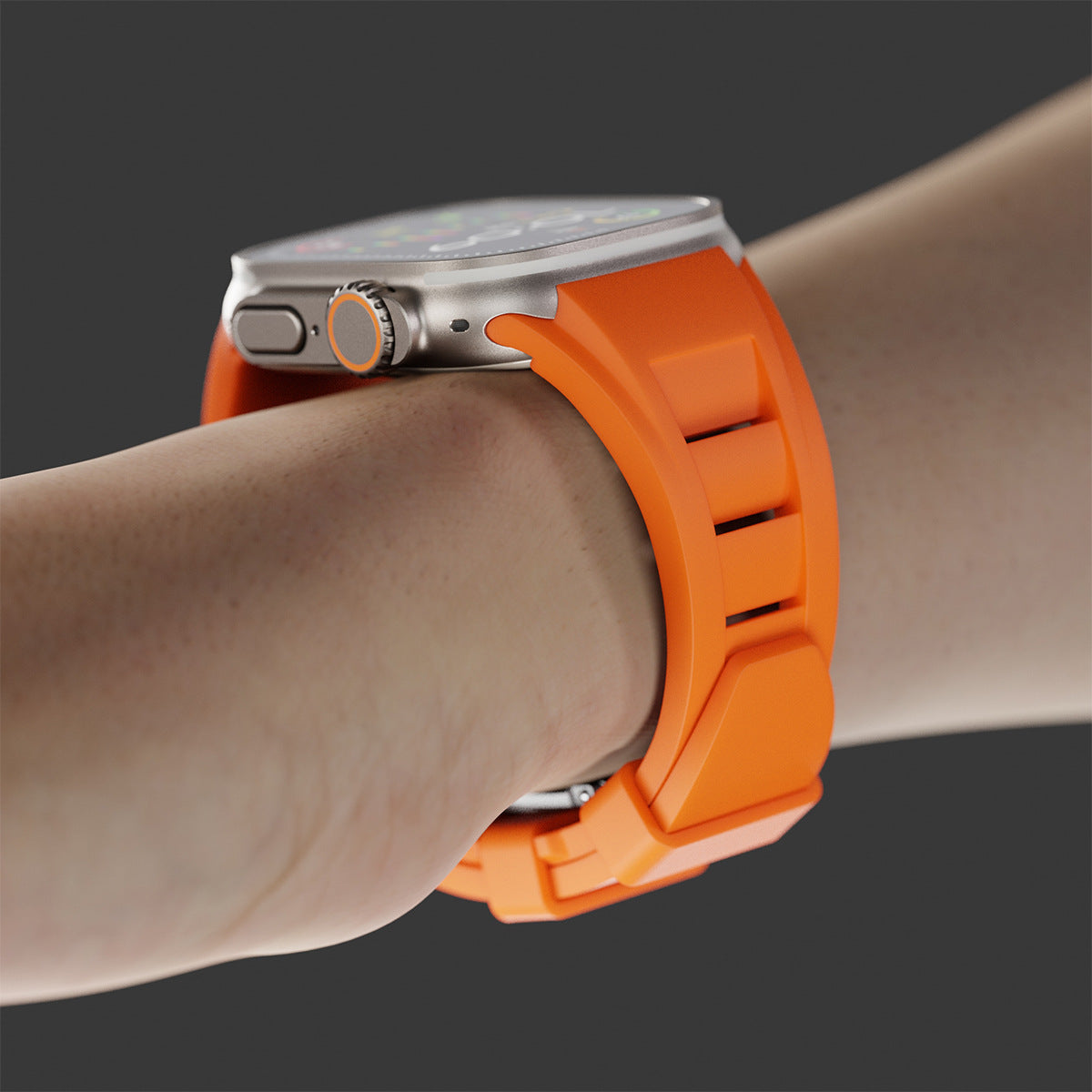 Sport Fluorine Rubber Apple watch band