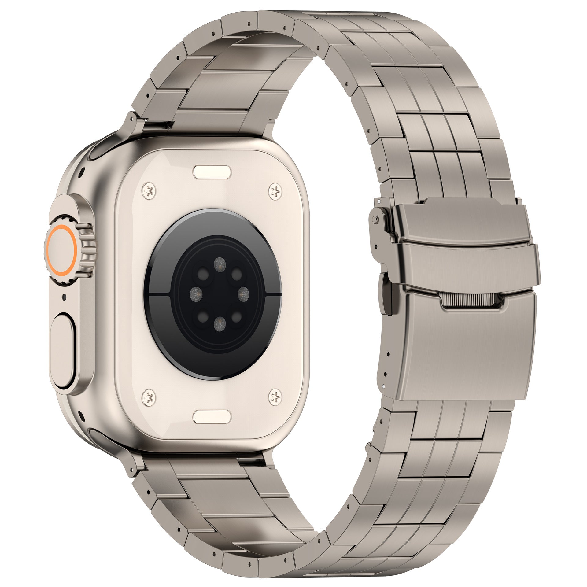 Tytanowa obrączka do Apple Watch - Góra