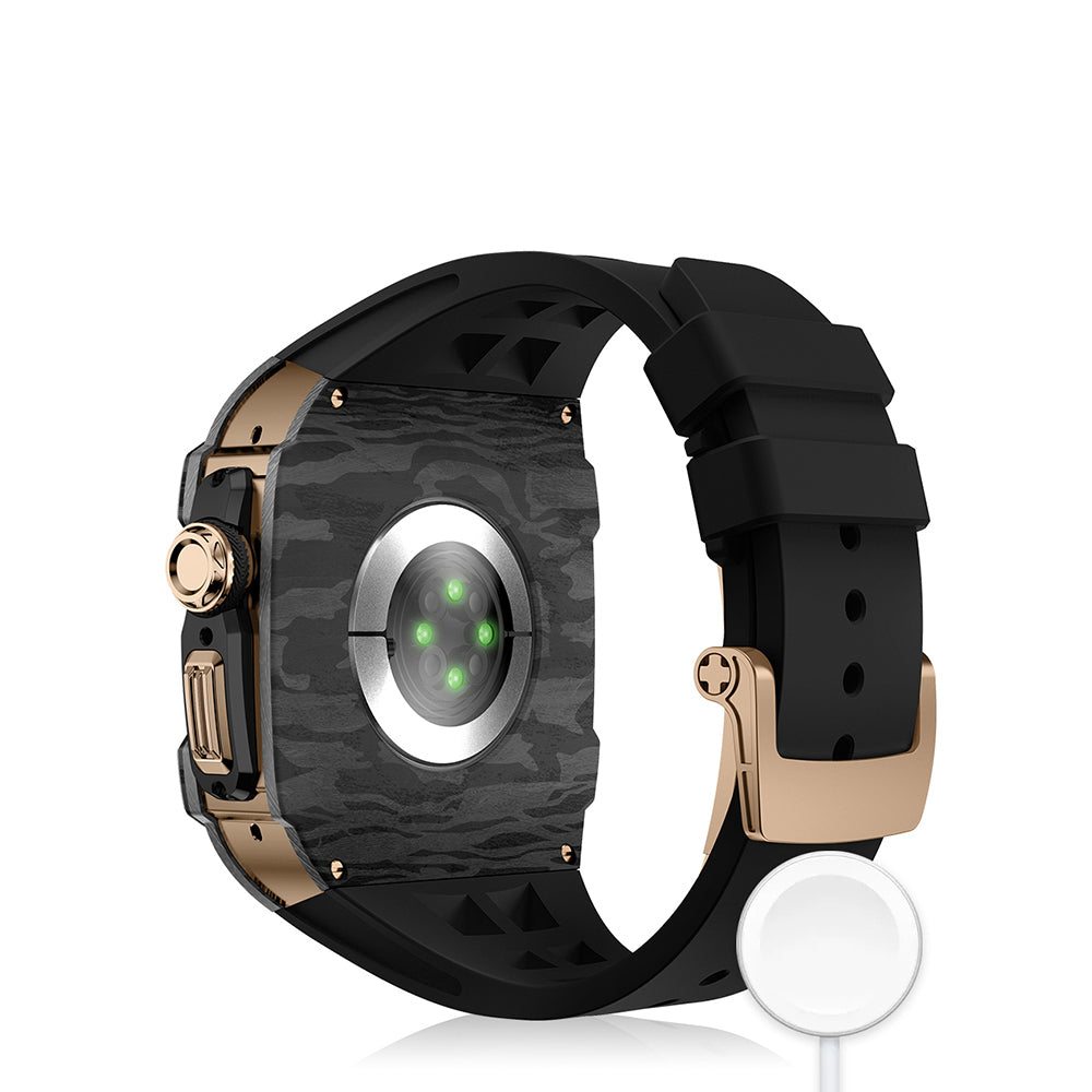 Série RM7015 - Capa de Fibra de Carbono para Apple Watch Ultra