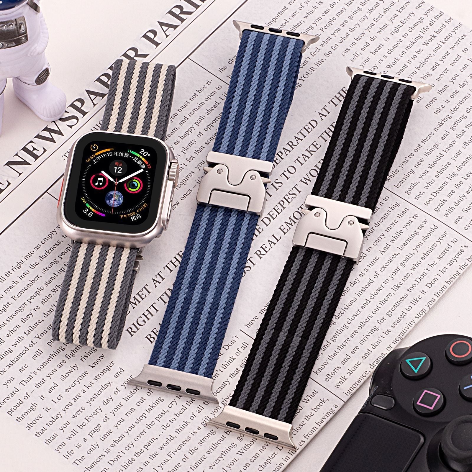 Nylon Geflochtenes Armband Für Apple Watch