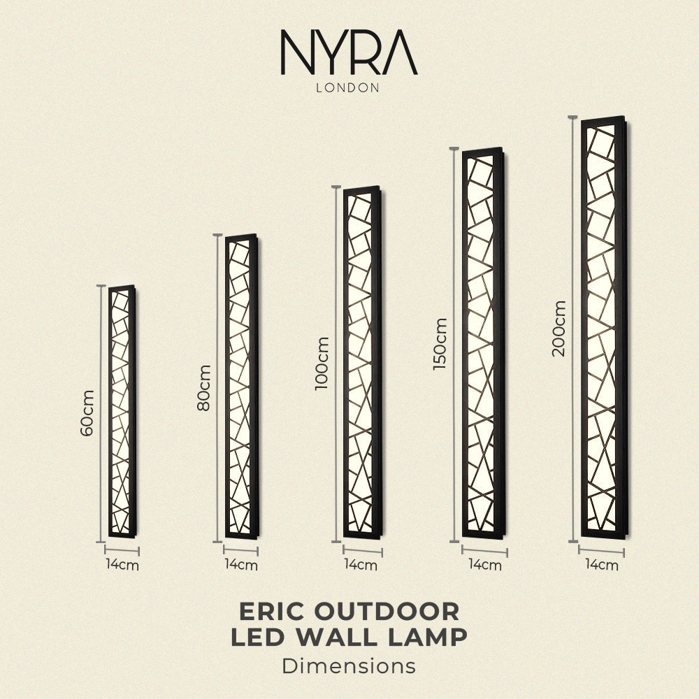 Lâmpada de Parede LED Exterior Eric