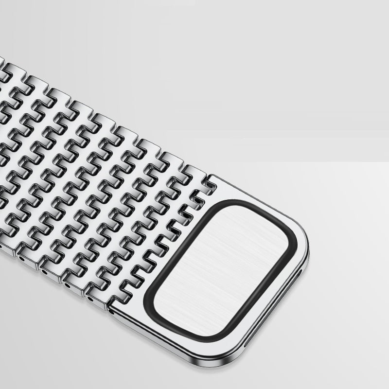 Suunnittelija Domino Ruostumaton Teräs Magneettihihna Samsung Watch Ultra -kellolle