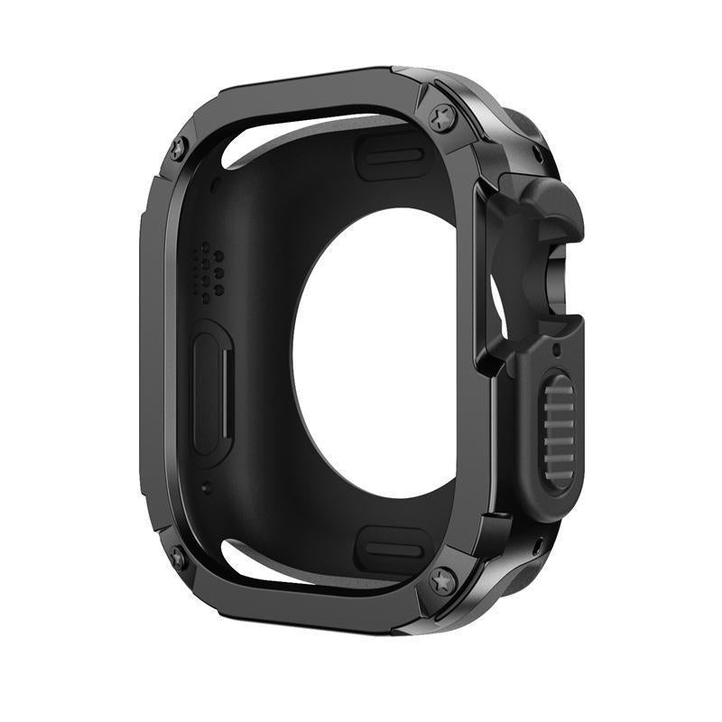 Funda protectora anti-caída 2 en 1 de TPU+PC para Apple Watch