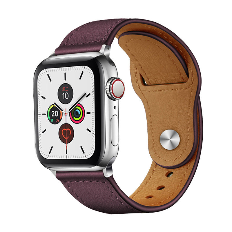 Correa de bucle de cuero para Apple Watch