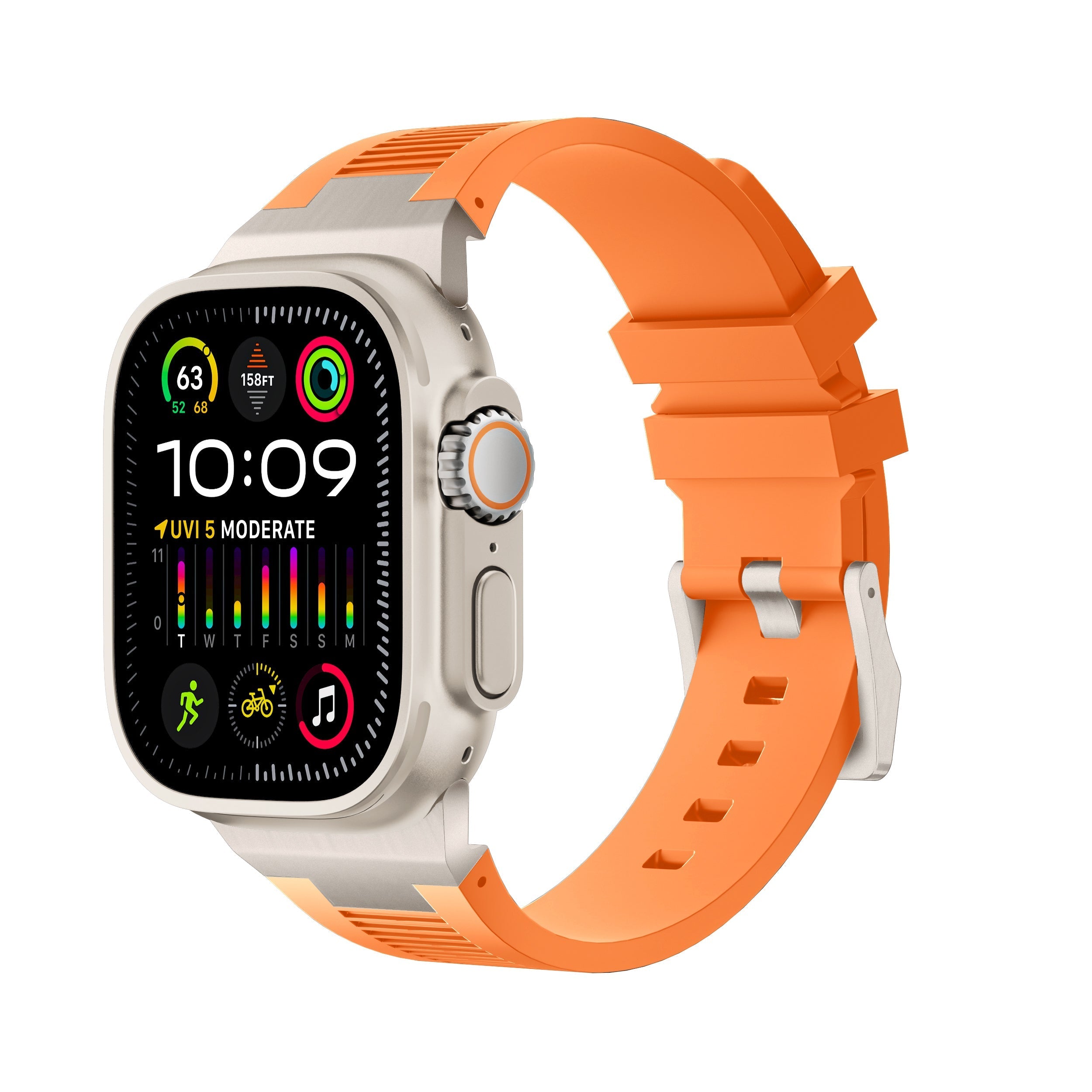 Correa de silicona con nuevo conector AP para Apple Watch