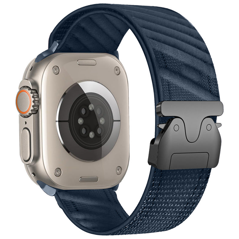 Fivela de Paraquedas de Correia de Nylon Twill para Apple Watch