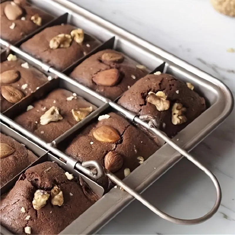 Padella antiaderente per brownie rotta