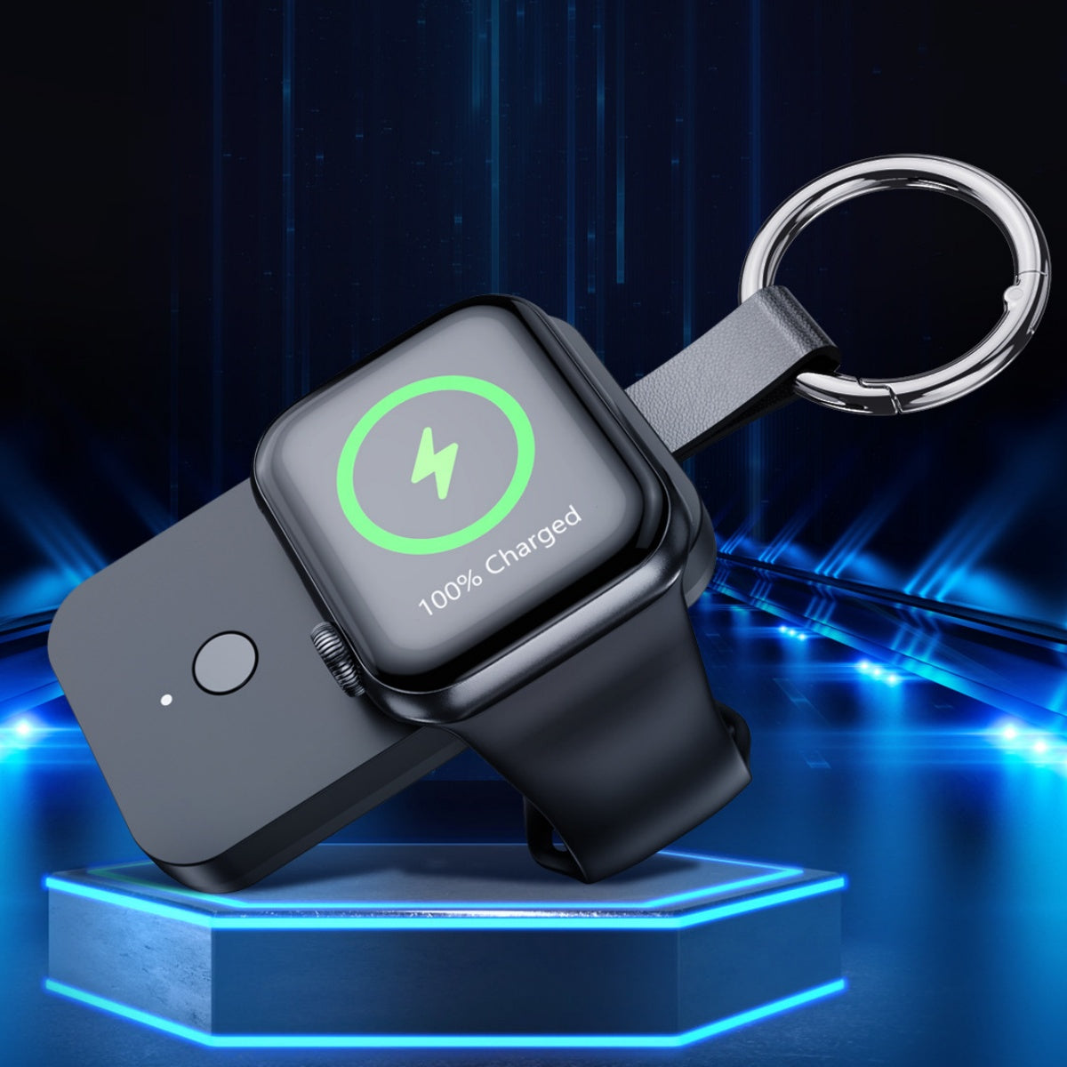 Smart Keychain Power Bank Fast Charging for Apple Watch / Samsung Watch