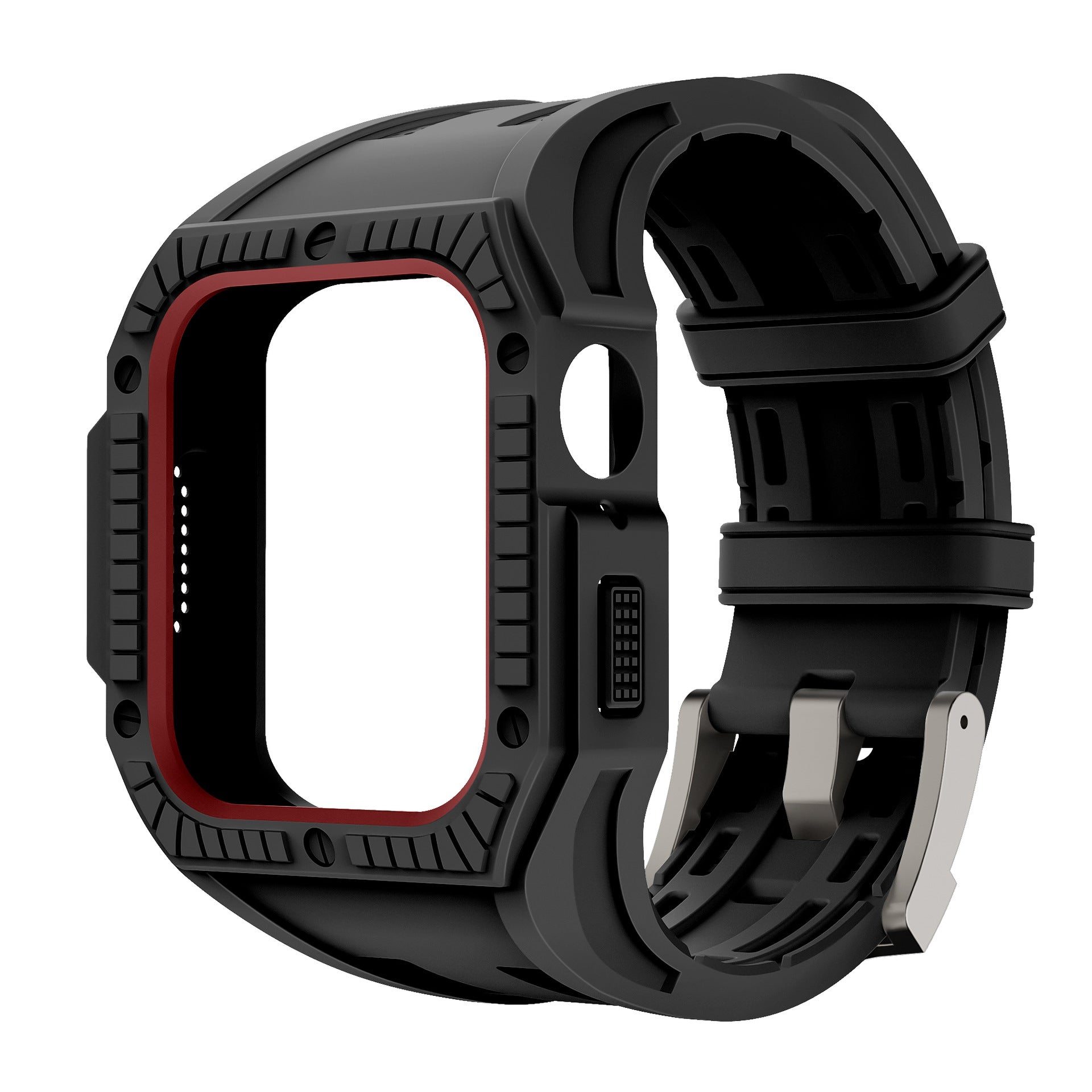 Triple-Proof Armor Integrated Watch Strap For Apple Watch