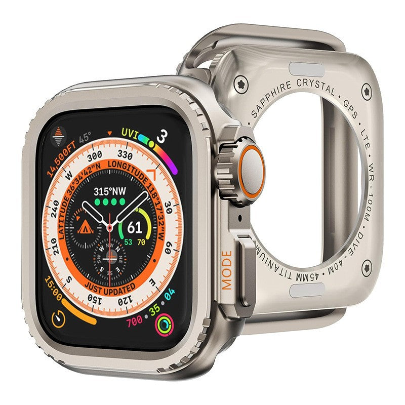 Rugged Titanium Alloy Case For Apple Watch