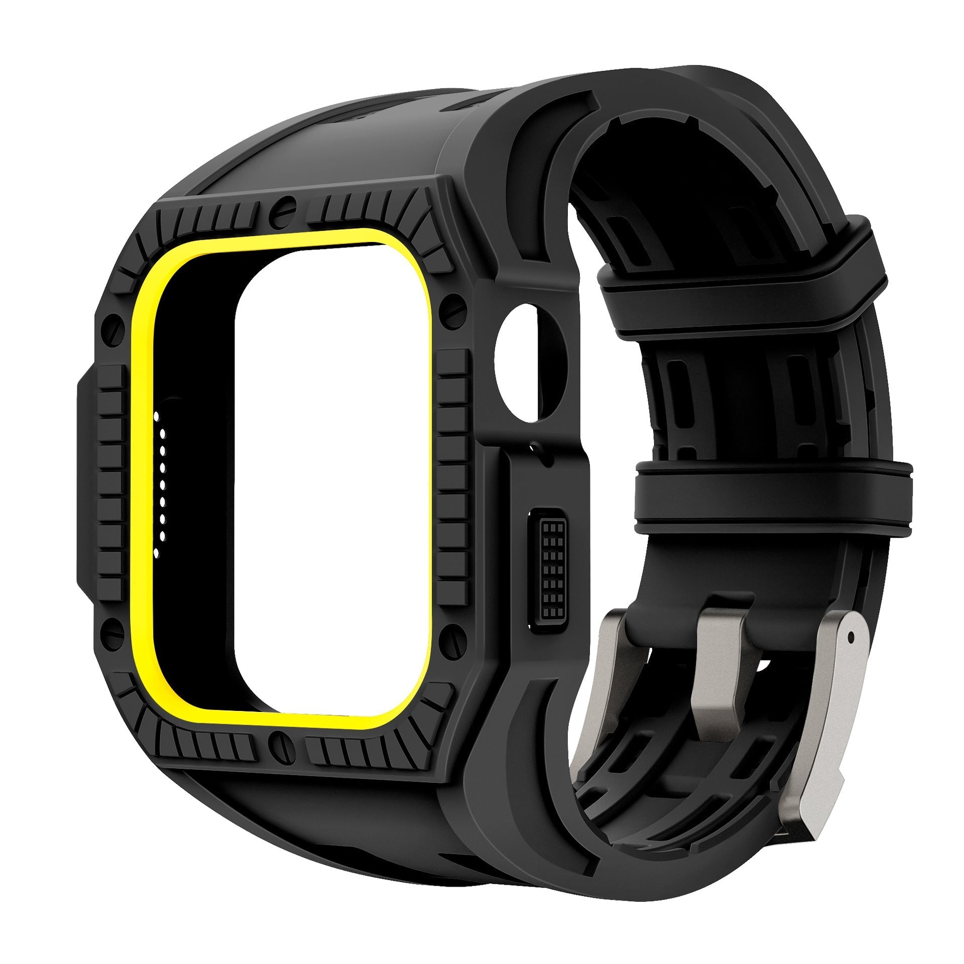 Triple-Proof Armor Integrated Watch Strap For Apple Watch