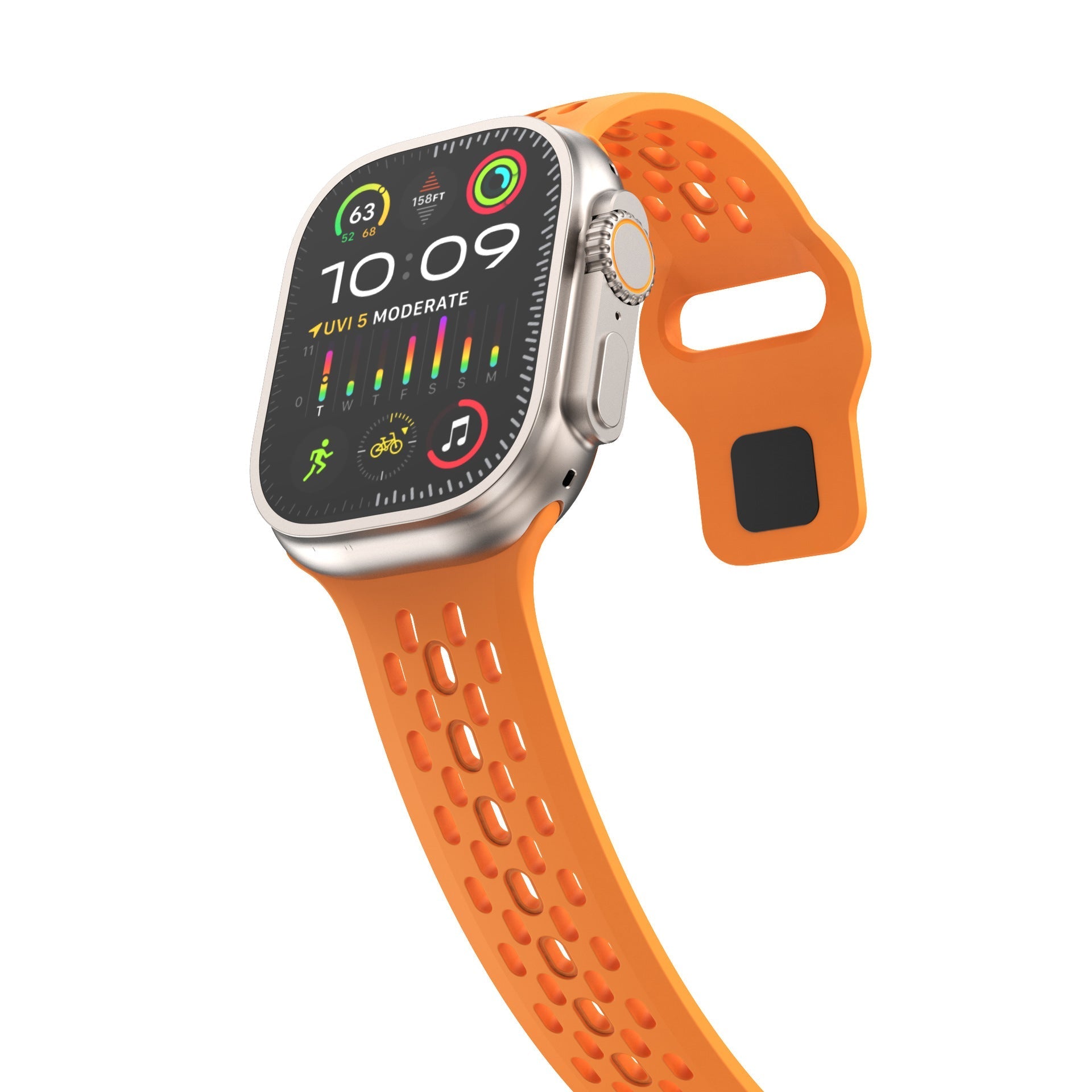 Cinturino Traspirante in Gomma FKM per Apple Watch