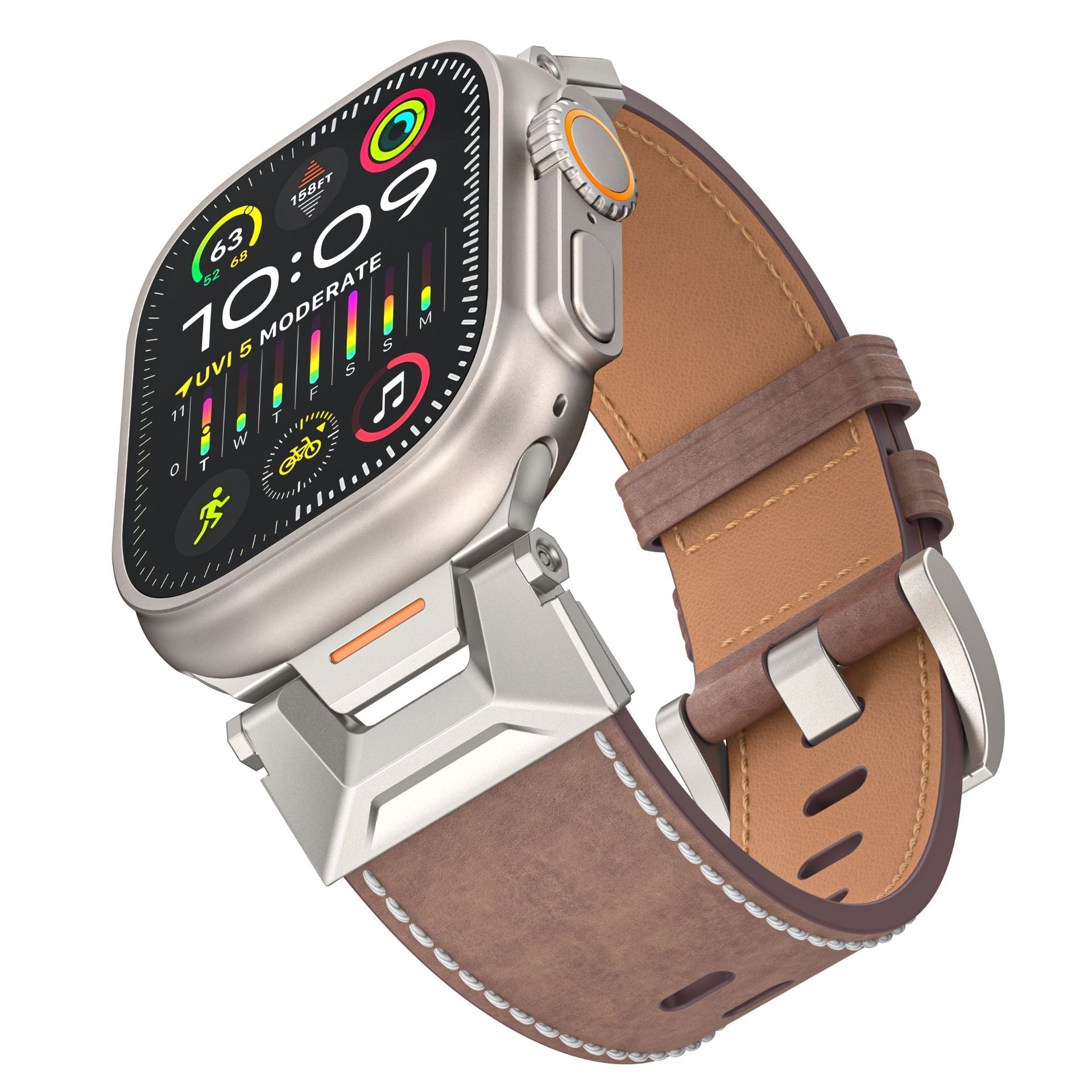 Neue Explorer Lederarmband für Apple Watch