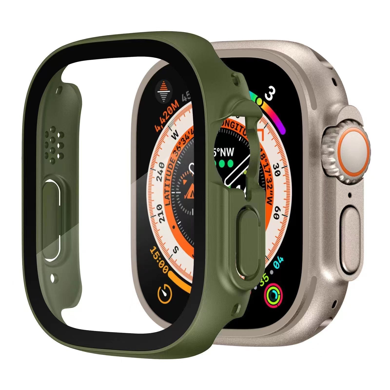 Lasinäyttösuojus Apple Watch Ultra:lle