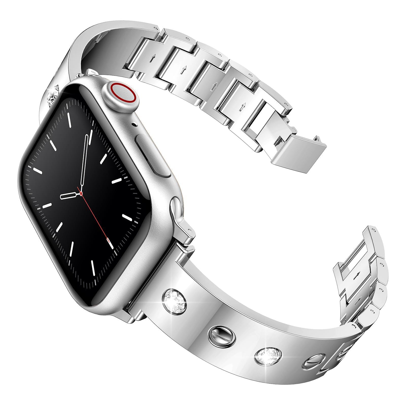 Pulsera con diamantes para Apple Watch