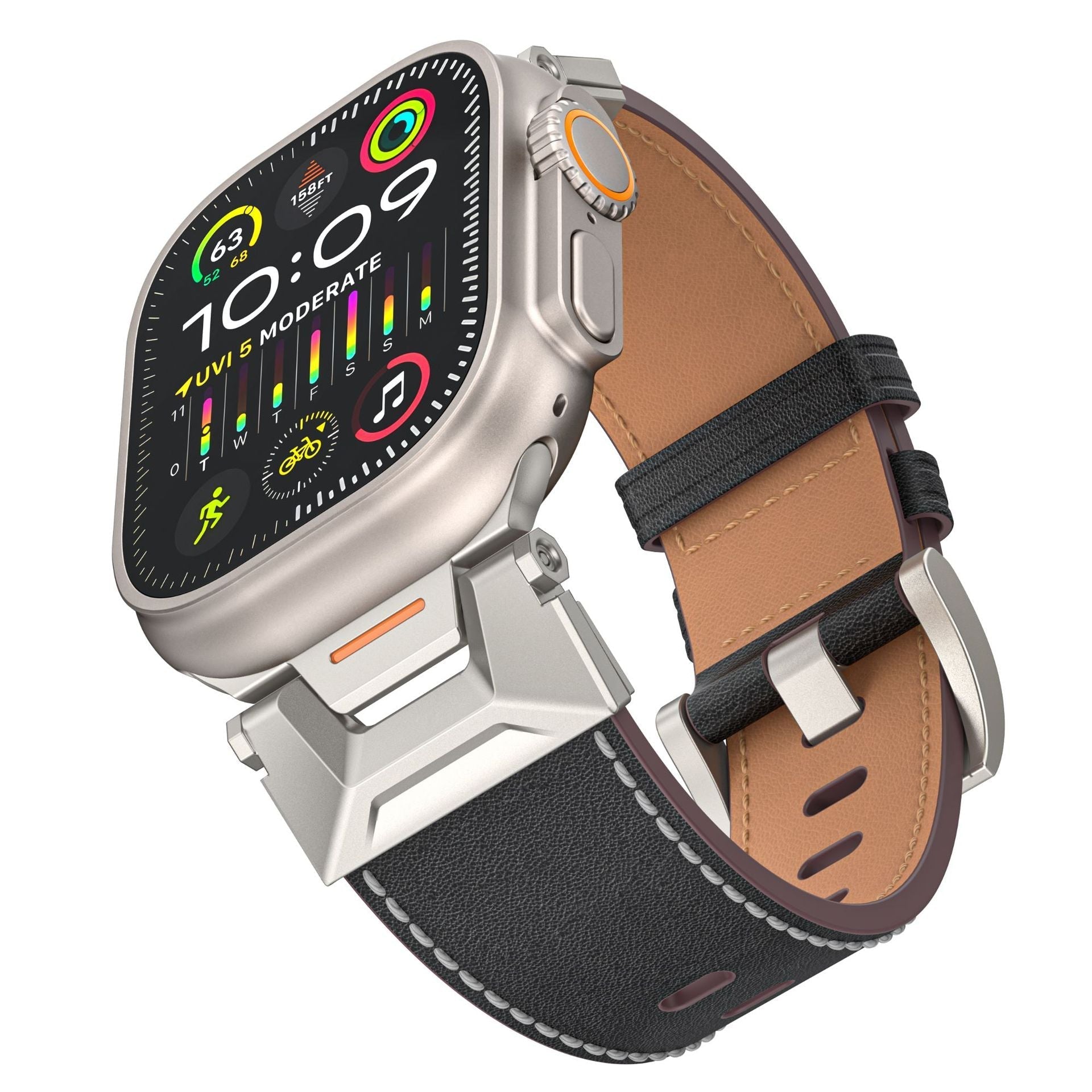 Nueva correa de cuero Explorer para Apple Watch