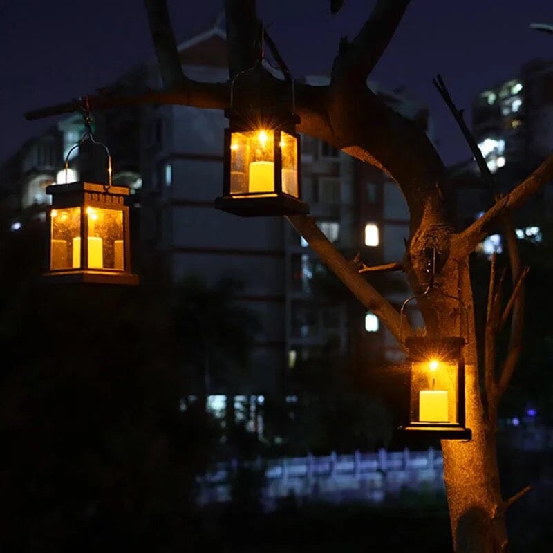 Solar Palace Lantern Garden Lamps