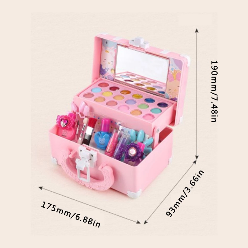 PrincessBox™ - Kids Makeup Cosmetics Box