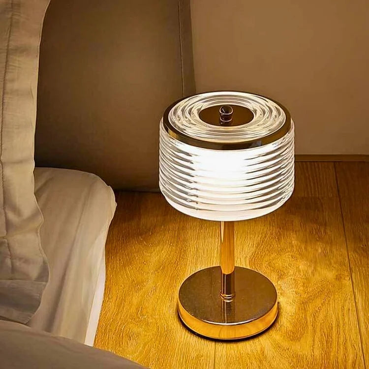 Lampada da tavolo ad anello a LED