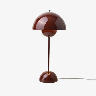 Lampada da tavolo Macaron a fungo grande: luce soffusa e design elegante