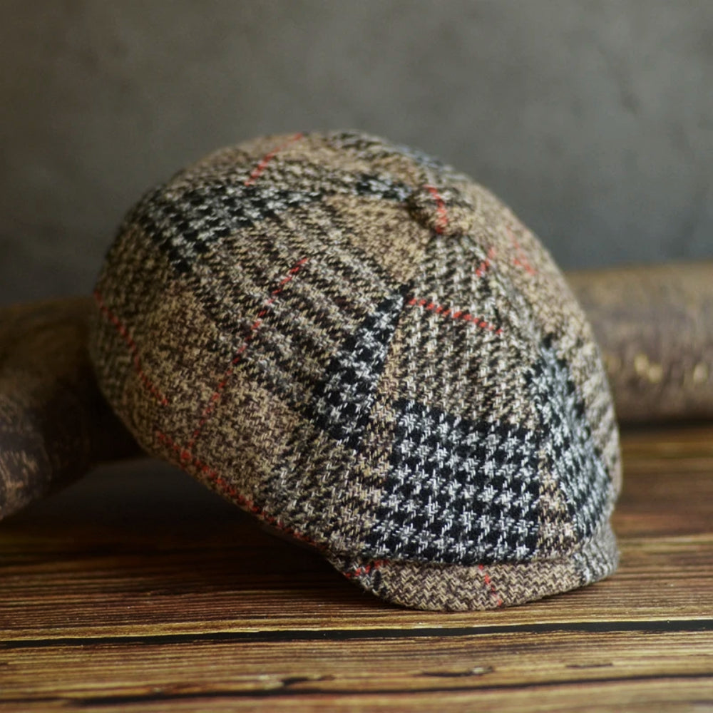 Tailored Cloth Flat Cap