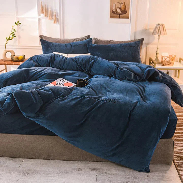 VeloursNuit - Cozy Duvet Cover for Perfect Sleep