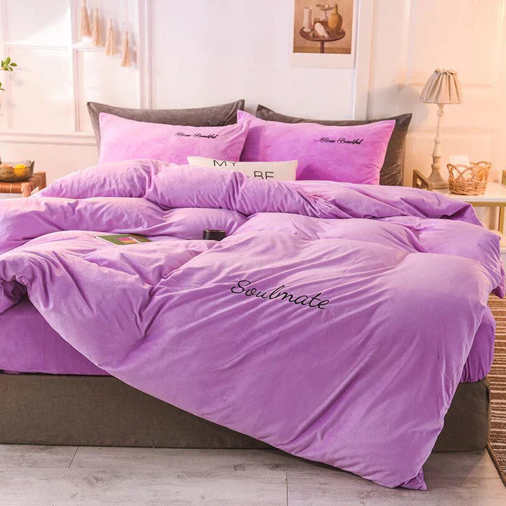 VeloursNuit - Cozy Duvet Cover for Perfect Sleep