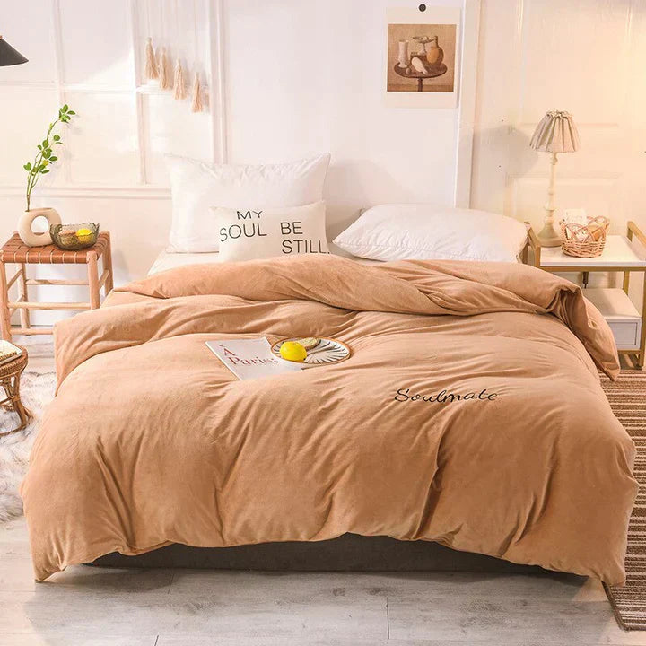 VeloursNuit - Cozy Duvet Cover for Perfect Sleep