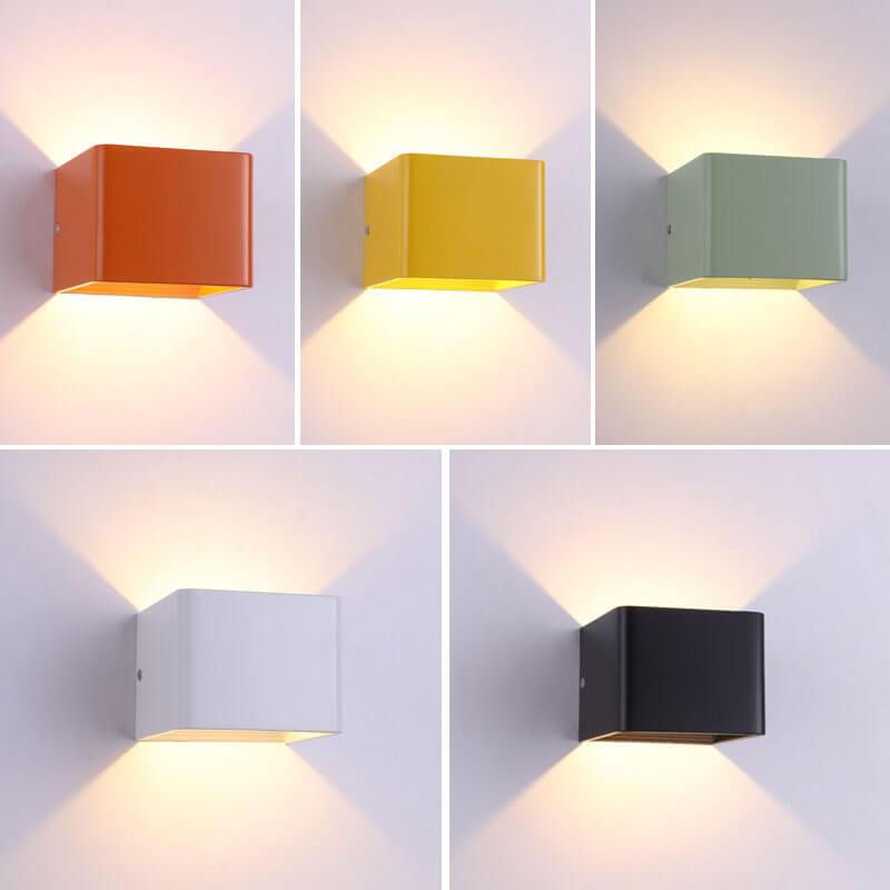 LED Mini Square -seinävalaisin alumiinia