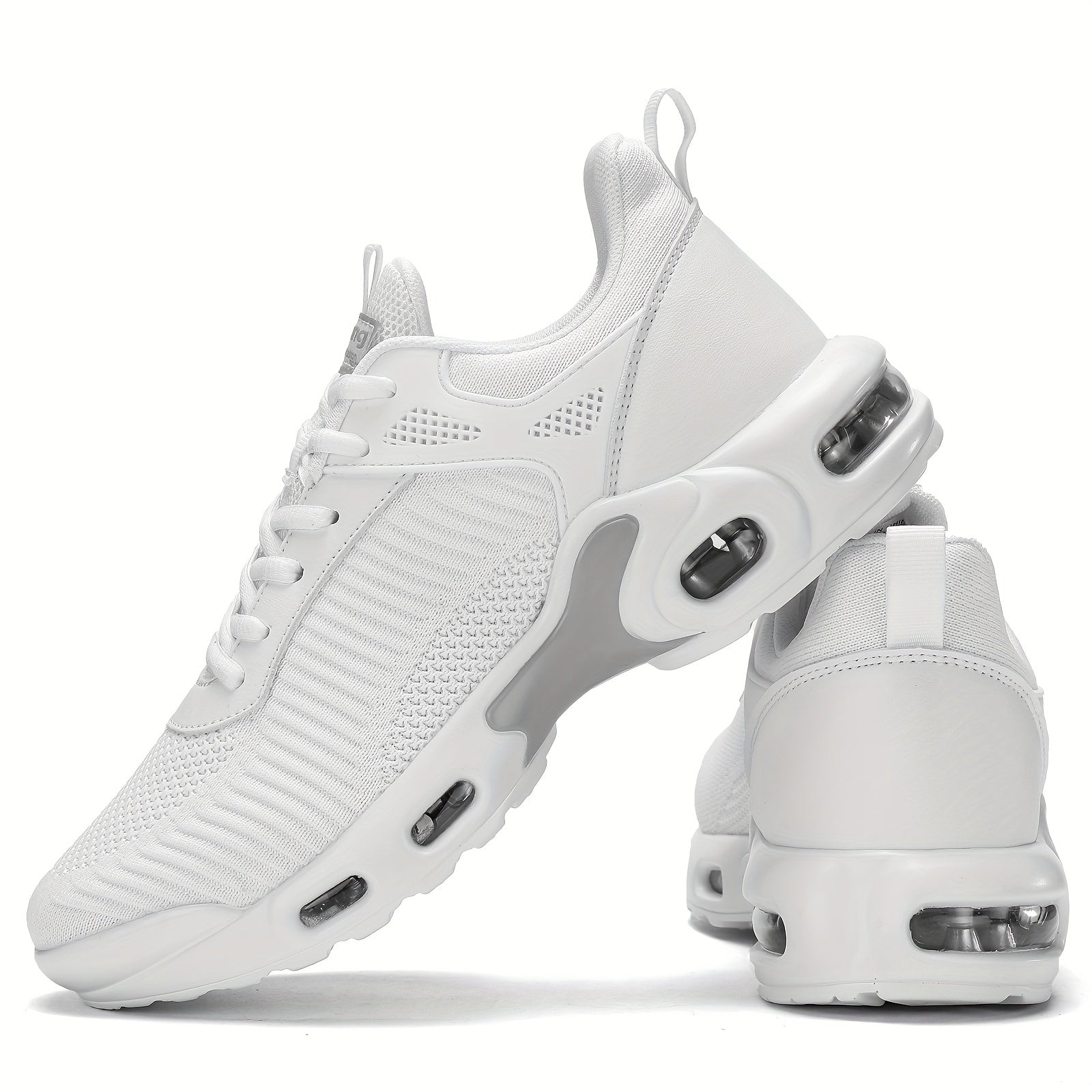 Witte PU-zool sportschoenen - Max