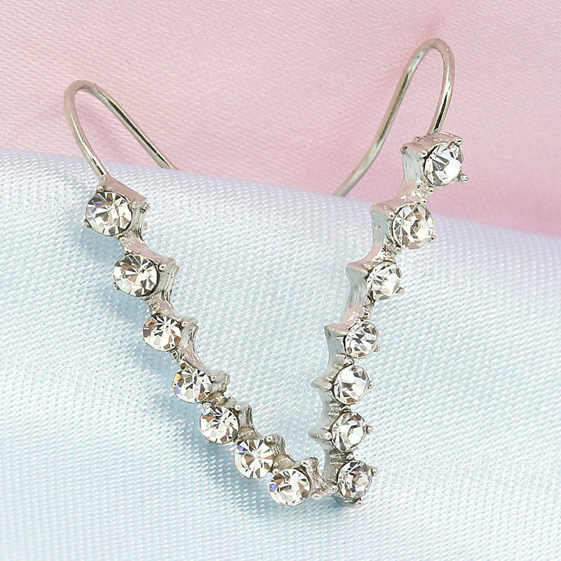 Seven stars diamond earrings