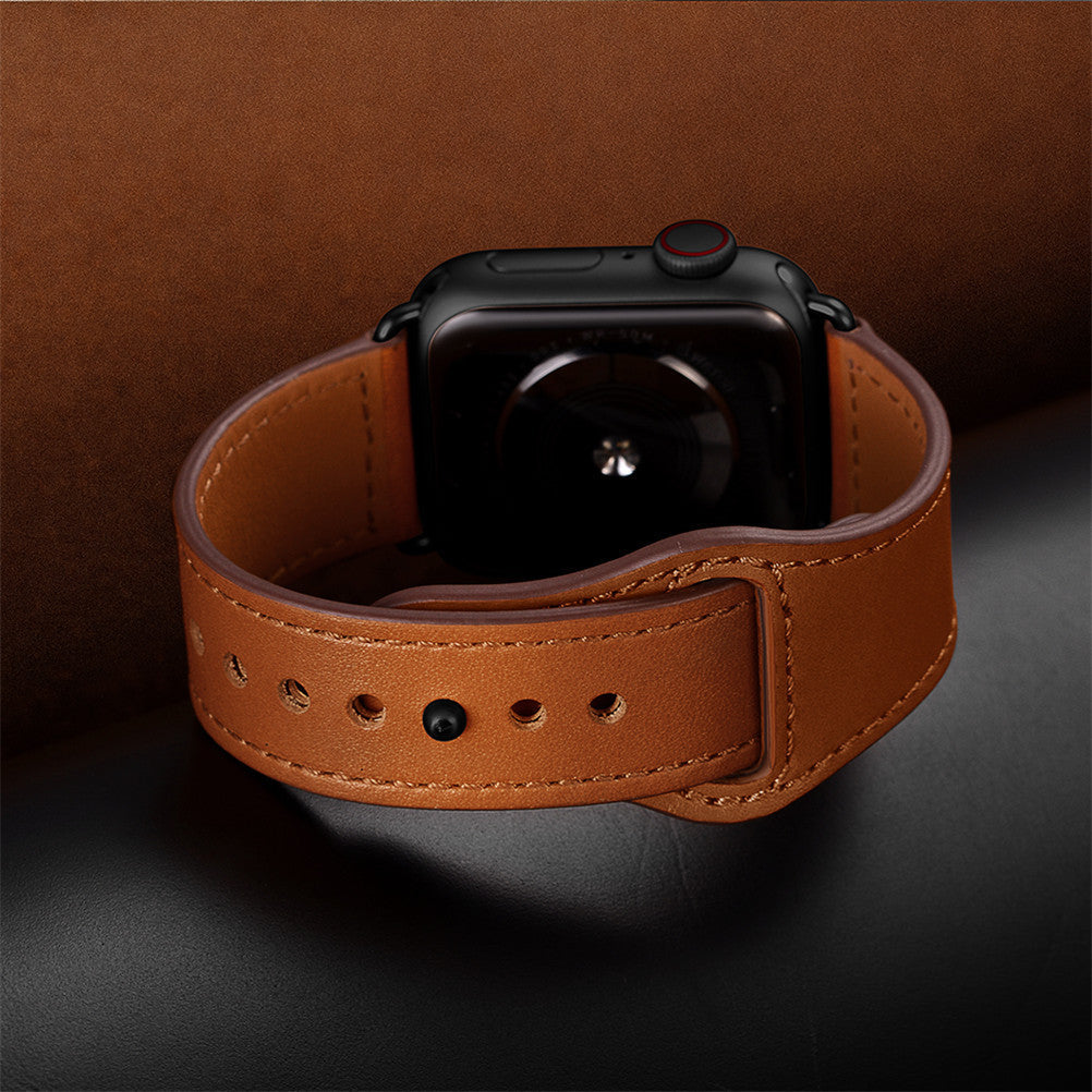 Correa de bucle de cuero para Apple Watch