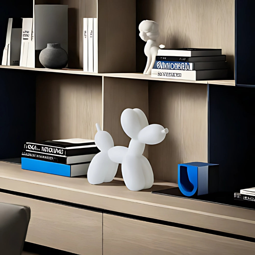 Cute Balloon Dog Art Statue