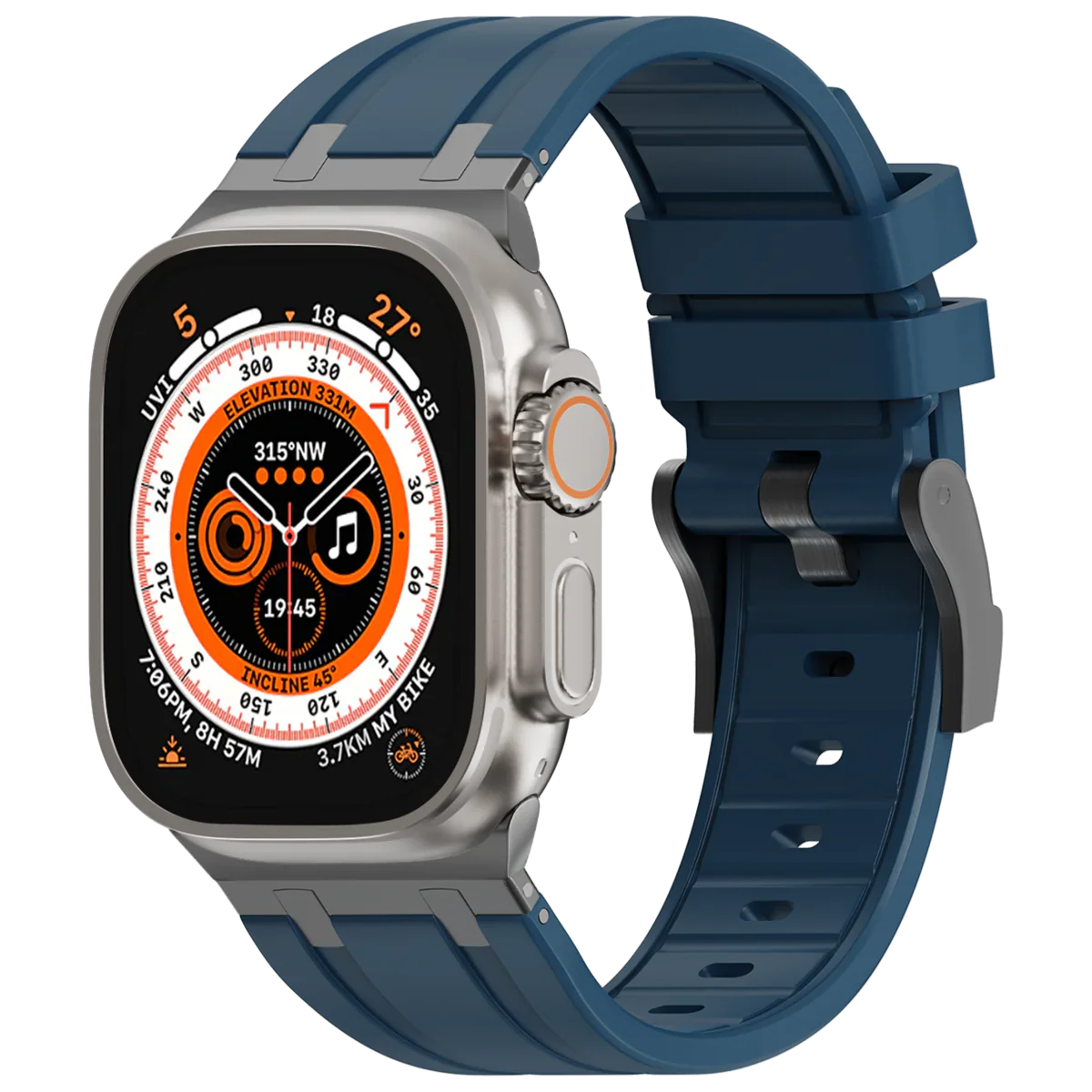 Nouveau bracelet en silicone AP pour Apple Watch