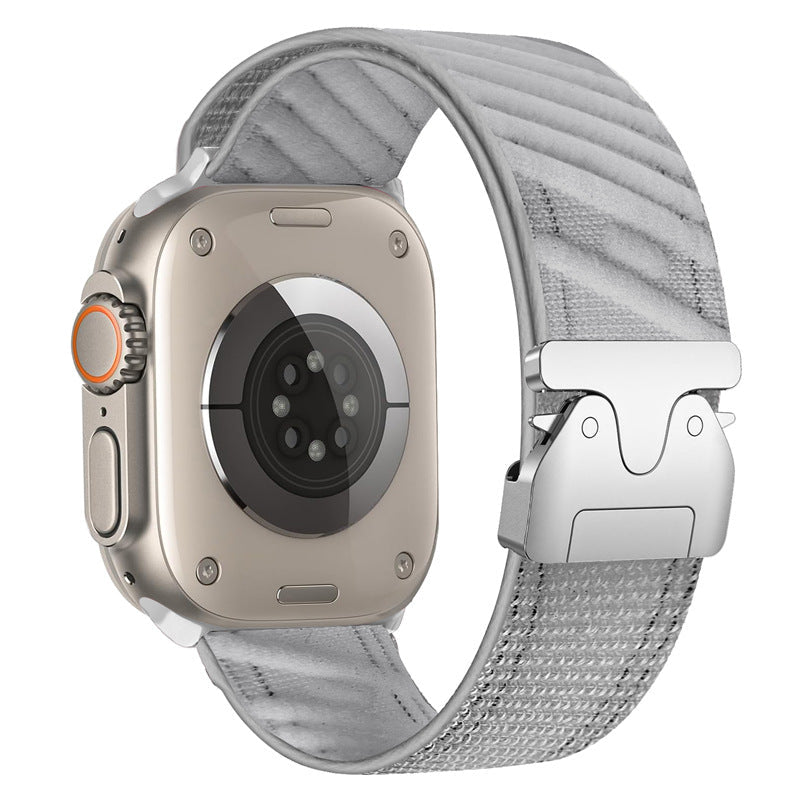 Twill Nylon Strap Parachute Buckle For Apple Watch