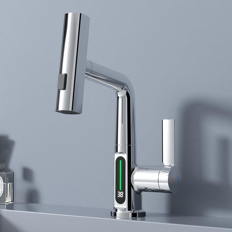 Single Hole Brass Hot and Cold Water Faucet