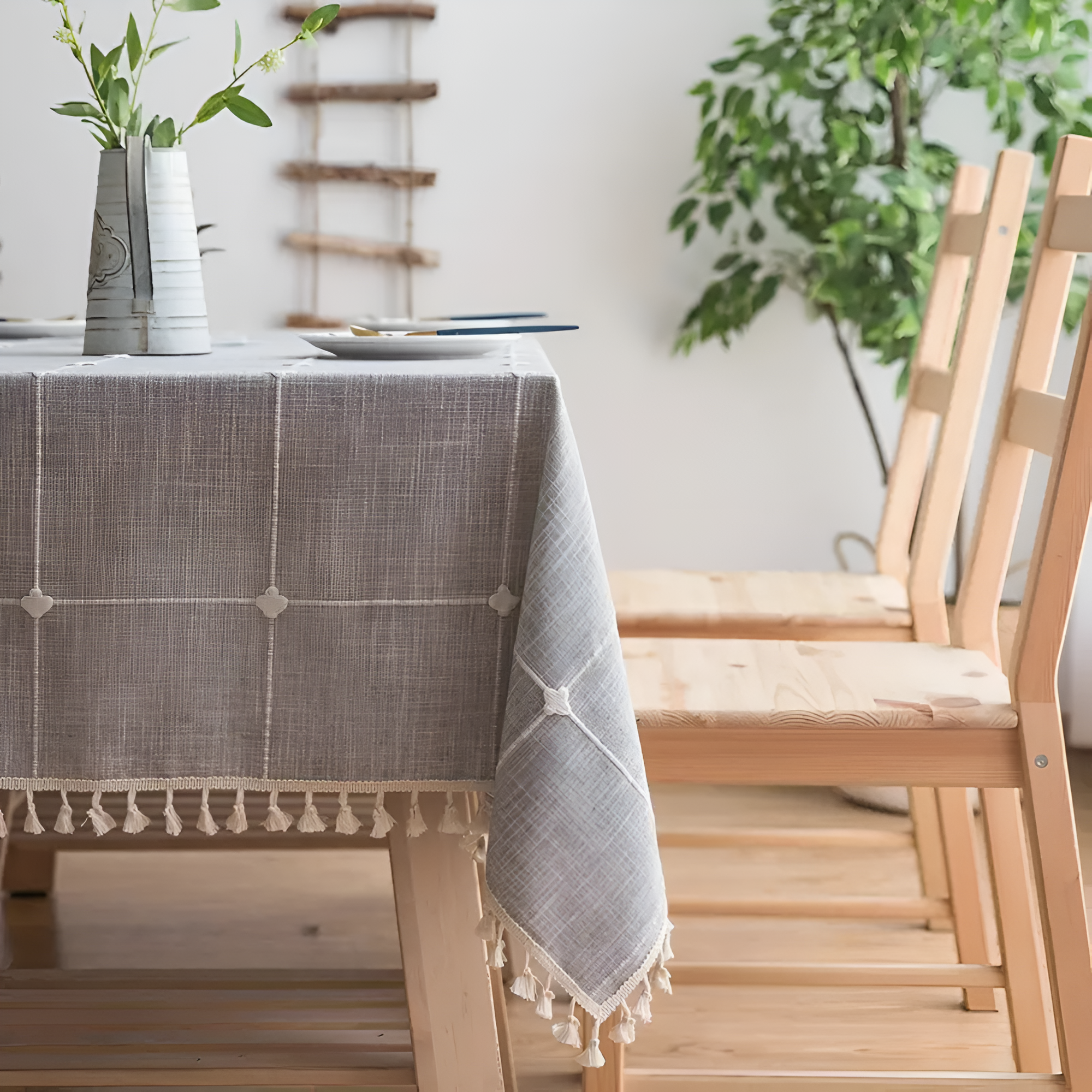 Pastoral Plaid Tablecloth