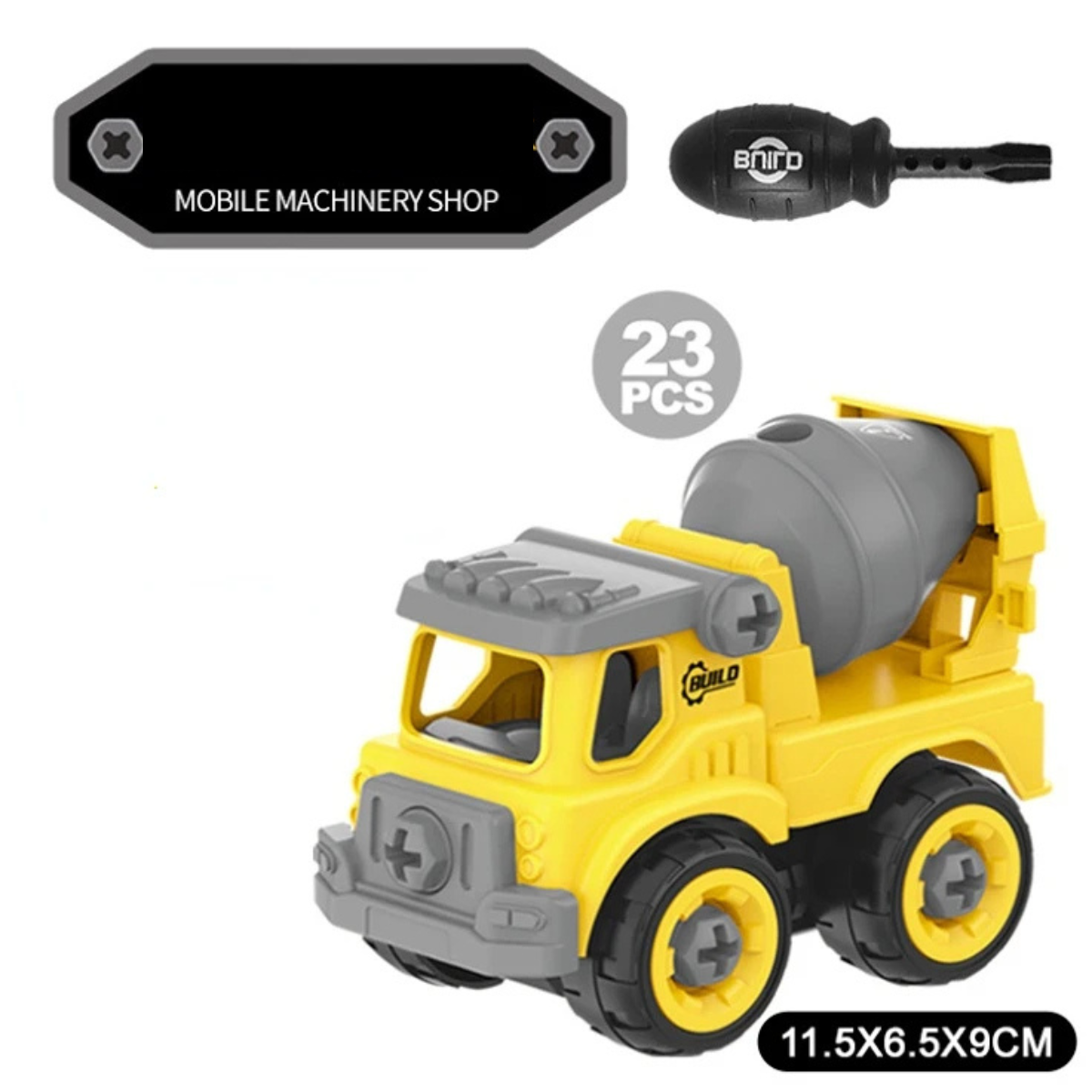 Construction Trucks™ - Inżynieria i wyobraźnia z pojazdami budowlanymi - DIY ciężarówki budowlane