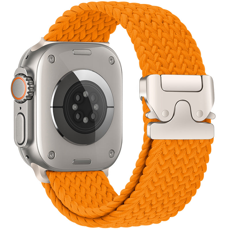 Nylon Geflochtenes Armband Für Apple Watch